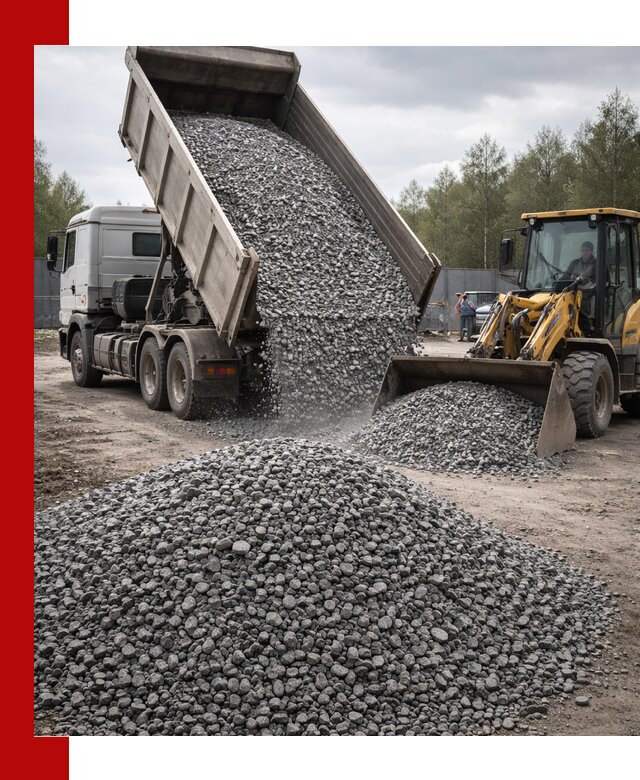 Доставка и продажа щебня гранитного в Мариинске