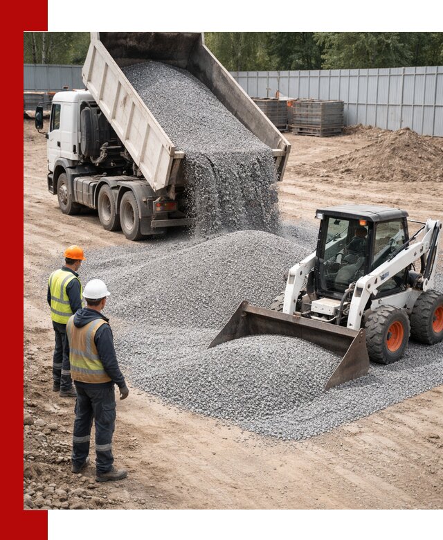 Доставка и продажа гранитного щебня фракции 0-5 в Мариинске