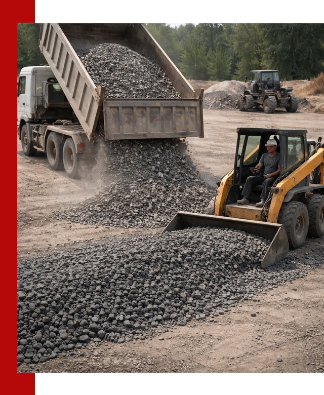 Гранитный щебень фракция 40-70 с доставкой в Мариинске