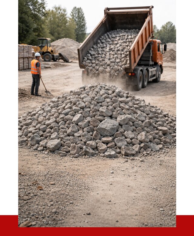 Гранитный щебень фракция 70-150 в Мариинске от 1683 | ПРОНЕРУДМрн