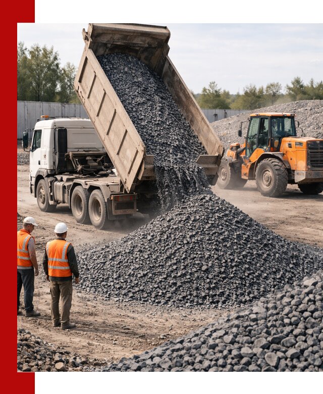 Доставка и продажа щебня габбро-диабаза в Мариинске