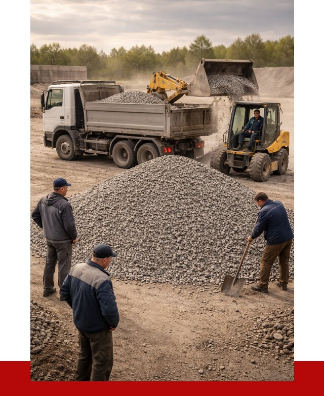Гравийный щебень фракция 5-20 в Мариинске от 2448 р. ПРОНЕРУДМрн