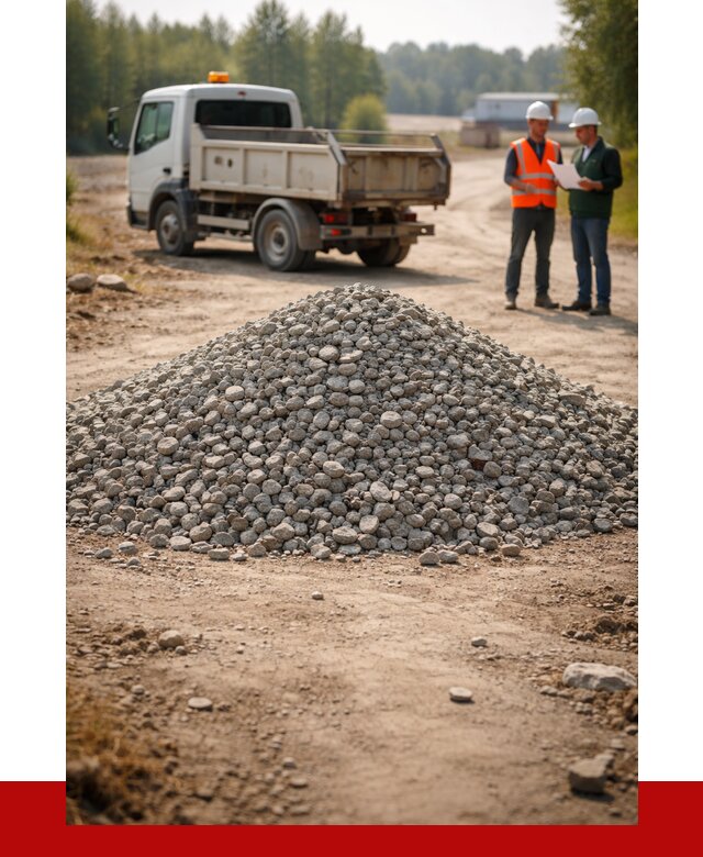 Гравийный щебень фракция 20-40 в Мариинске от 1224 р. | ПРОНЕРУДМрн