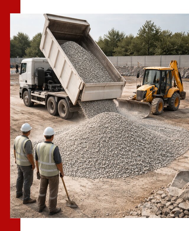 Купить известняковый щебень фракции 5–10 мм с доставкой в Мариинске