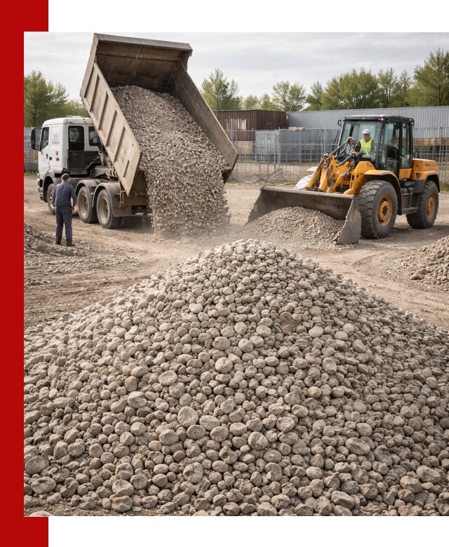 Доломитовый щебень фракции 20–41 с доставкой в Мариинске