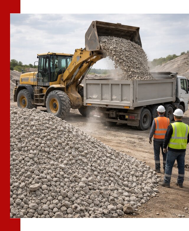 Доломитовый щебень фракция 40–71 доставка и продажа в Мариинске