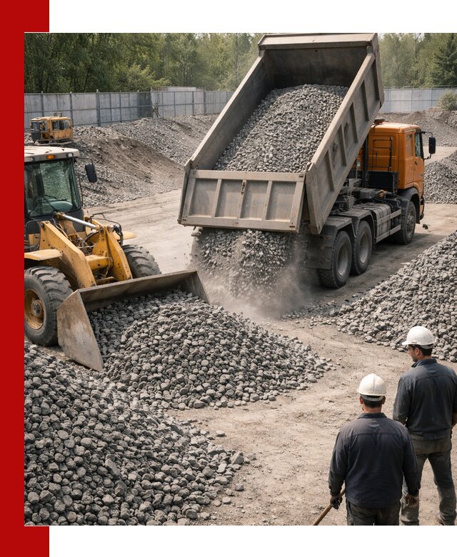 Шлаковый щебень фракция 20-40 доставка и продажа в Мариинске