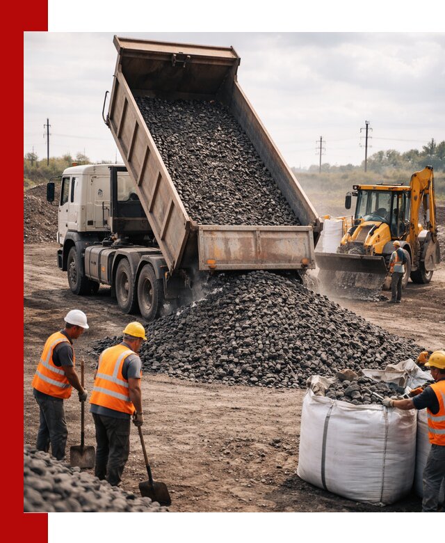 Шлаковый щебень фракция 40-70 с доставкой в Мариинске