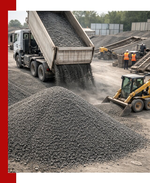Вторичный щебень фракция 0–5 с доставкой в Мариинске