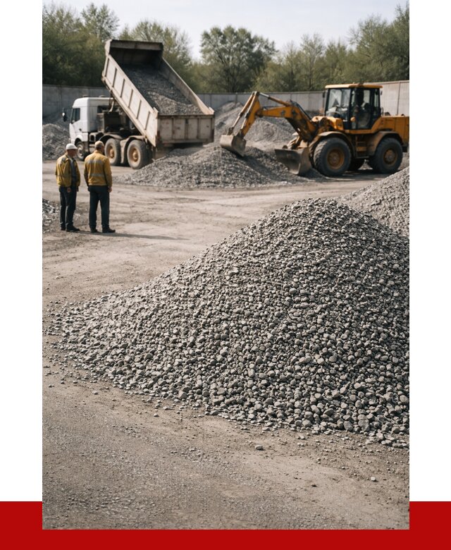 Вторичный щебень фр. 5-20 в Мариинске от 1632 р. - ПРОНЕРУДМрн