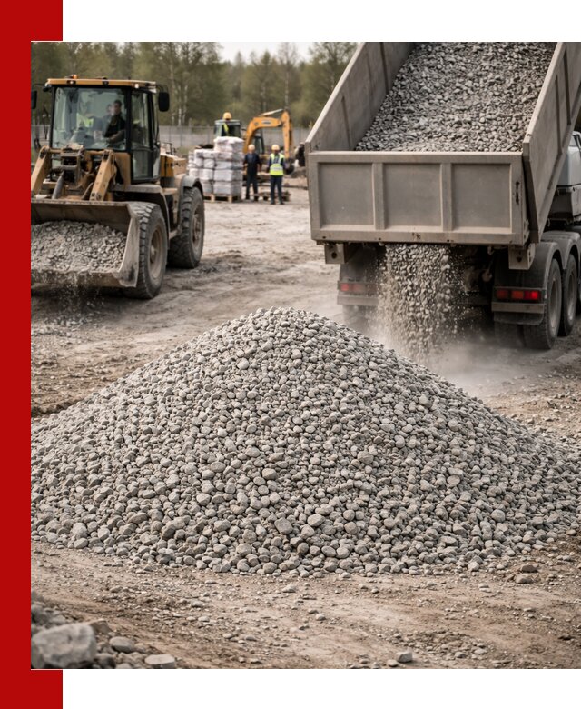 Вторичный щебень фракции 5-20 в Мариинске — доставка и продажа крупнотоннажно