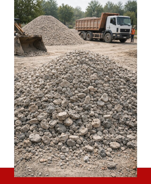 Вторичный щебень фракция 20-40 в Мариинске от 2244 р ПРОНЕРУДМрн