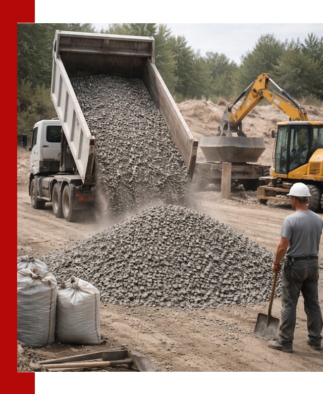 Доставка и продажа бетонного щебня в Мариинске