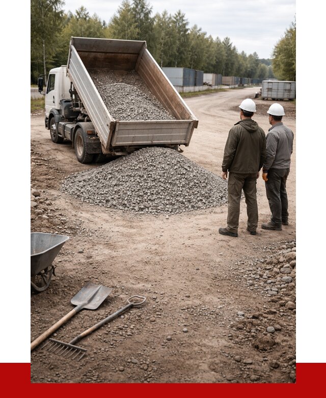 Бетонный щебень фракция 5-20 в Мариинске от 3263 р., ПРОНЕРУДМрн