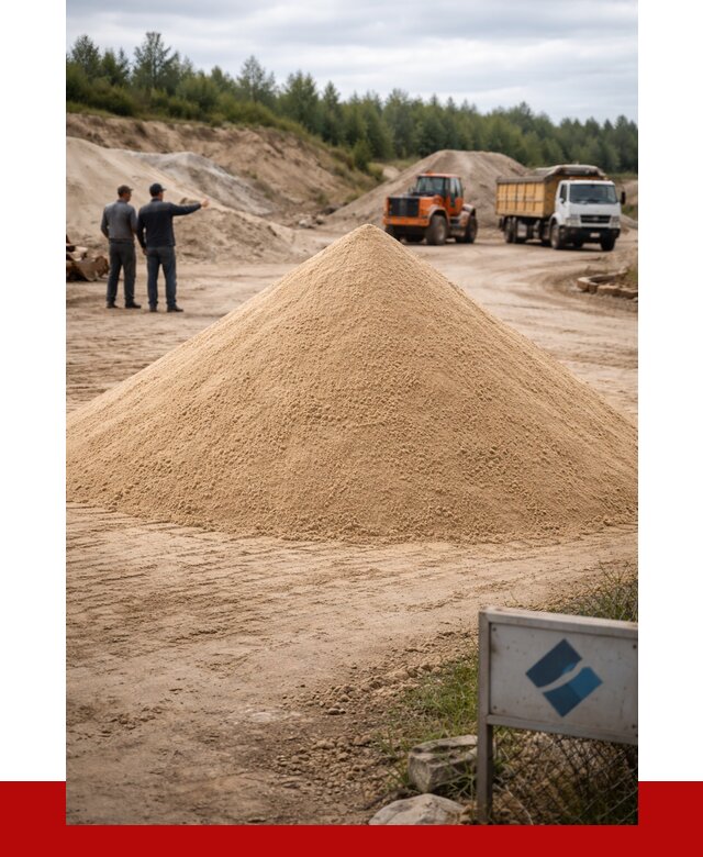 Карьерный песок навалом в Мариинске от 1836 р. | ПРОНЕРУДМрн