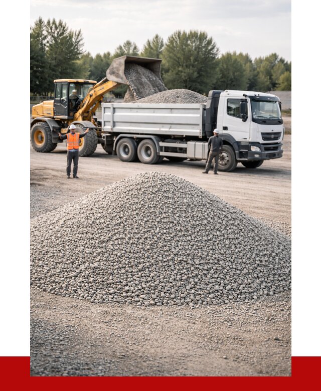 Купить мытый гравий в Мариинске от 3569 р, доставка ПРОНЕРУДМрн