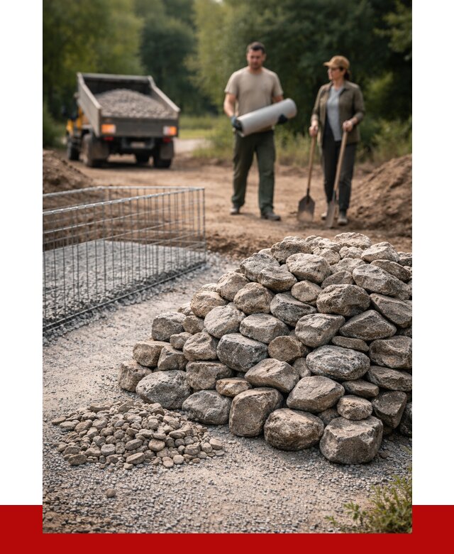 Камень для габионов фракция 100-200 в Мариинске от 4895 р. | ПРОНЕРУДМрн