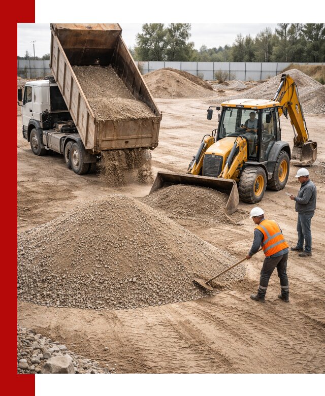 Поставка и доставка ПГС С4 в мешках и самосвалах в Мариинске