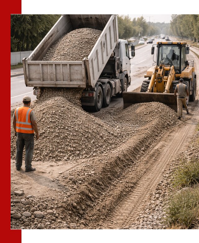 Опгс для устройства дорог и подсыпки в Мариинске