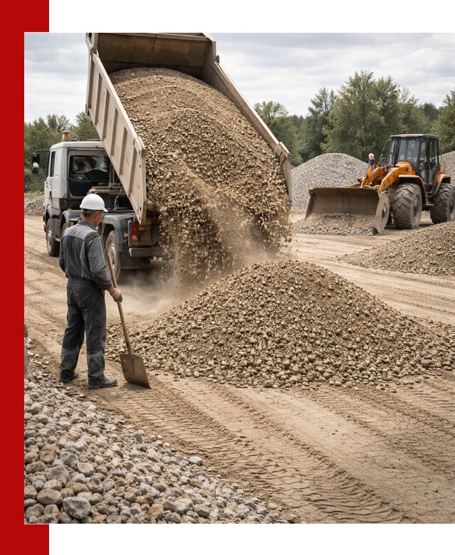 Доставка щпс С3 в Мариинске самосвалами и бортовыми грузовиками