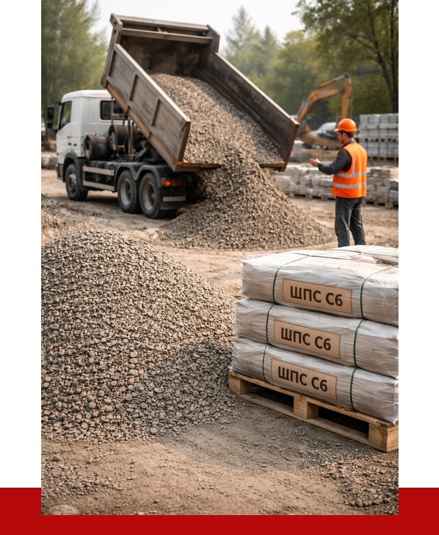 ЩПС С6 в Мариинске с доставкой от 2244 р. за куб | ПРОНЕРУДМрн