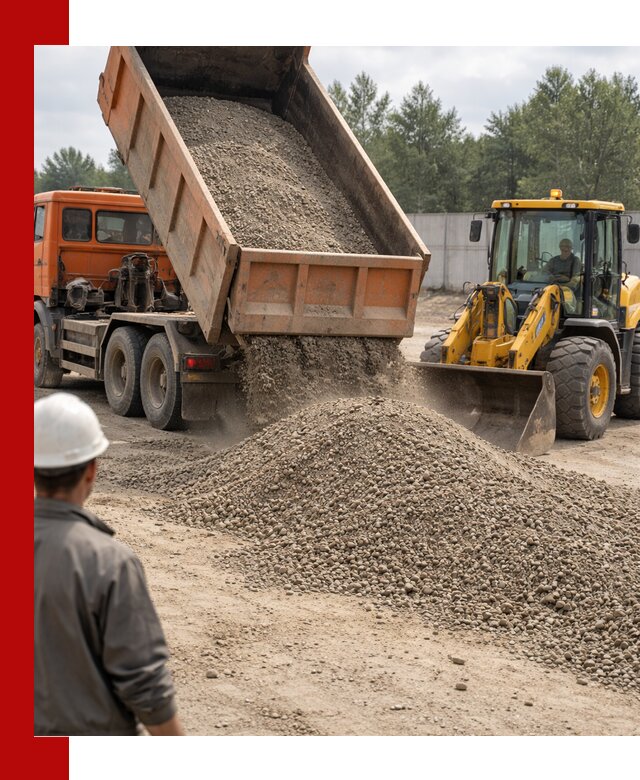 Доставка щпс С8 самосвалами в Мариинске от производителя