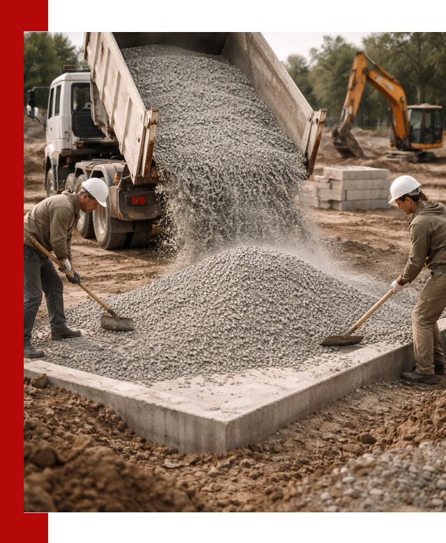 Доставка и продажа отсева для бетона в Мариинске