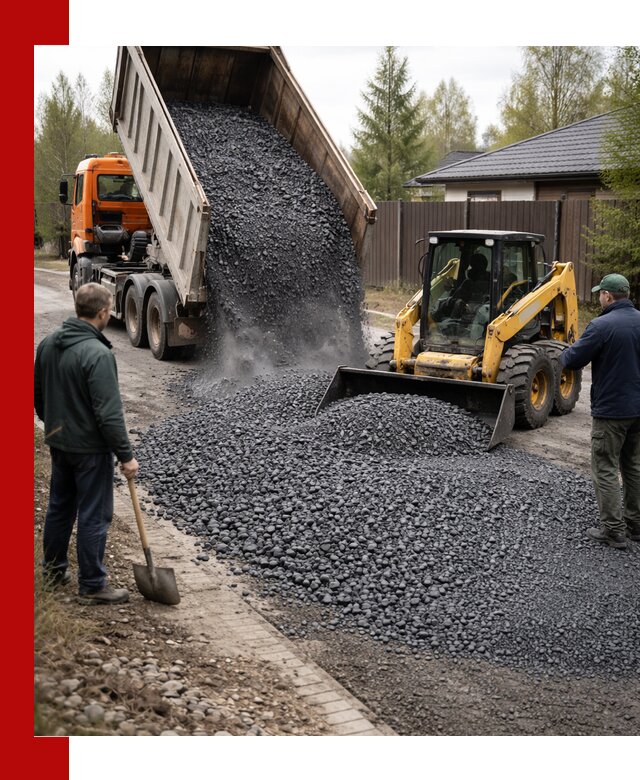 Крошка габбро с доставкой в Мариинске для строительных работ