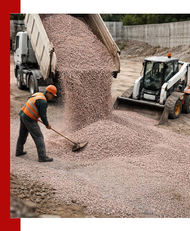 Крошка розовый гранит с доставкой в Мариинске от производителя