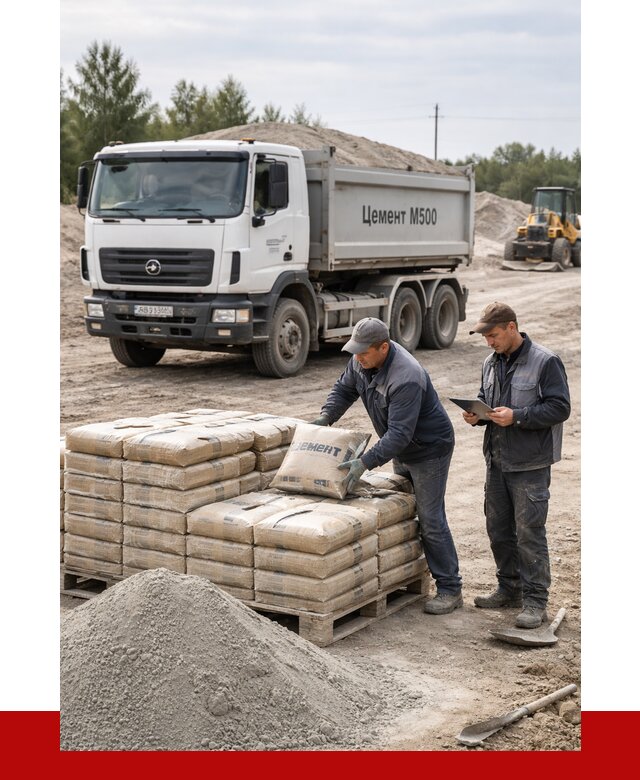 Купить цемент м500 с доставкой в Мариинске от 5303 р. | ПРОНЕРУДМрн