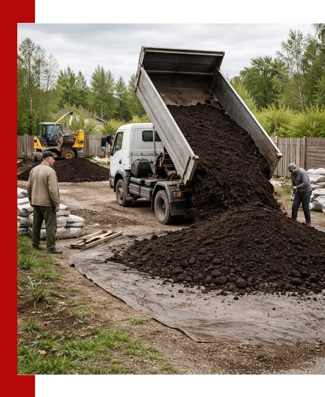 Доставка качественного почвогрунта в Мариинске оптом и в розницу