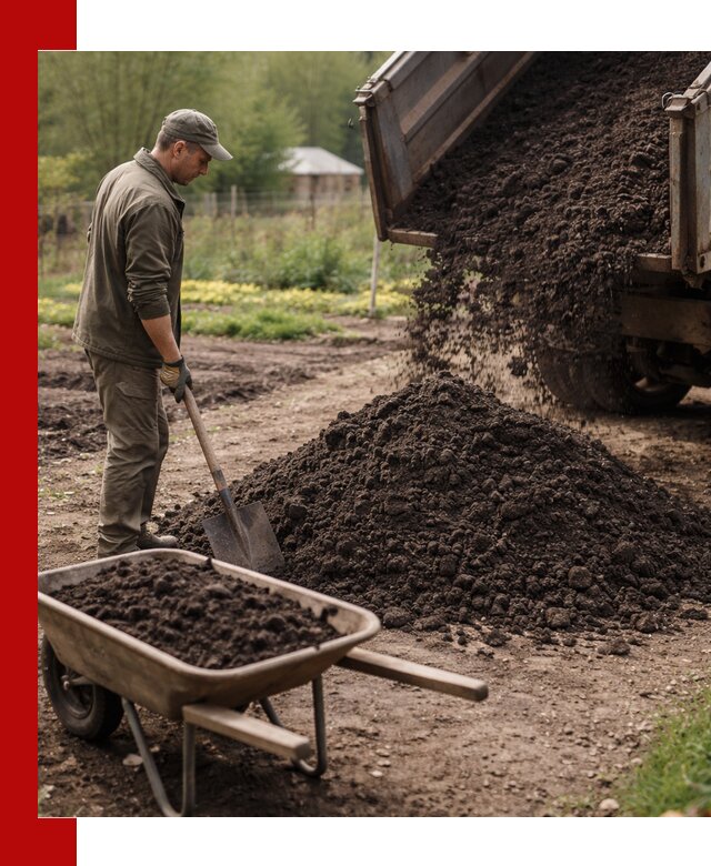 Доставка качественной земли для огорода в Мариинске