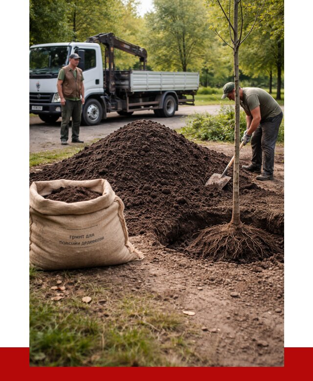 Грунт для посадки деревьев в Мариинске от 1224 р. | ПРОНЕРУДМрн