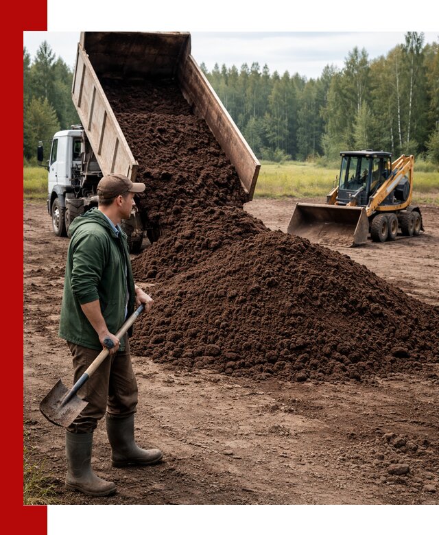 Купить верховой торф с доставкой в Мариинске для садоводства и растений