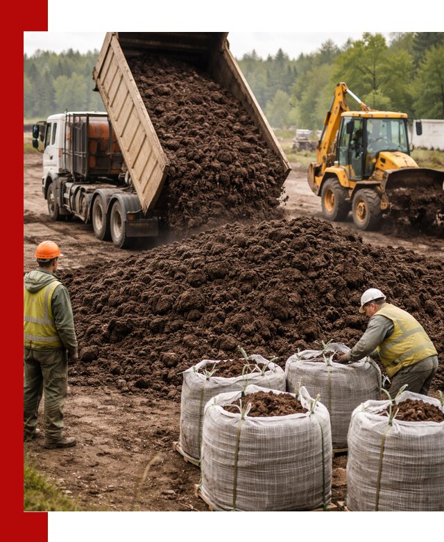 Доставка нейтрального торфа в Мариинске оптом и в розницу