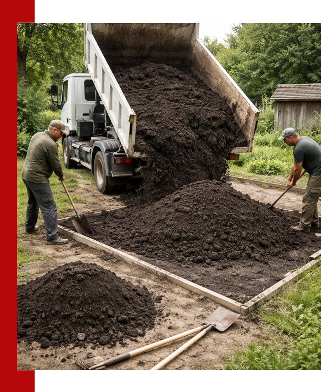 Купить чистый чернозем для огорода с доставкой в Мариинске