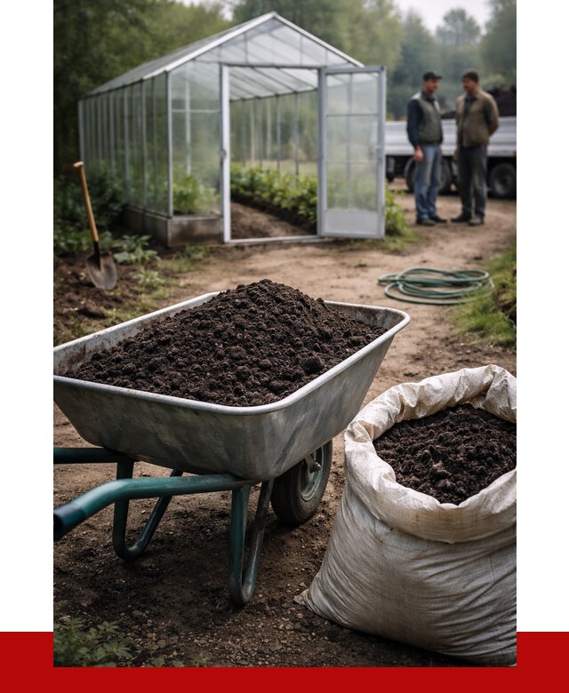 Чернозем для теплицы в Мариинске с доставкой от 1530 р. | ПРОНЕРУДМрн