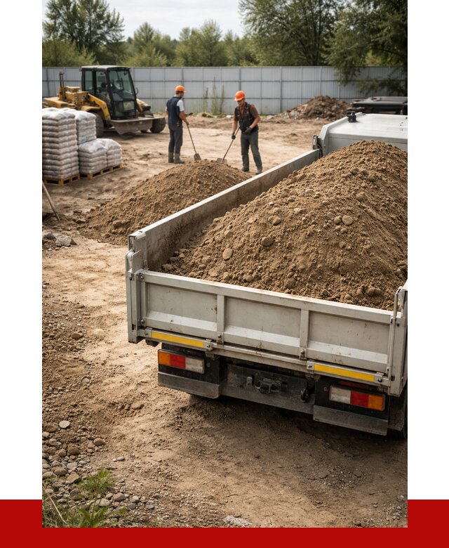 Супесь с доставкой в Мариинске от 2499 р. за куб | ПРОНЕРУДМрн