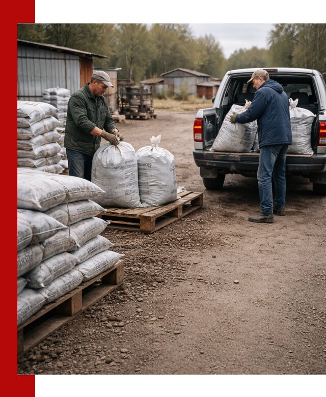 Купить конский навоз в мешках с доставкой в Мариинске