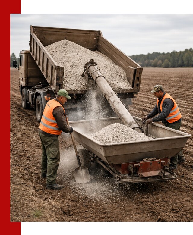 Доставка и продажа суперфосфата оптом и в розницу в Мариинске