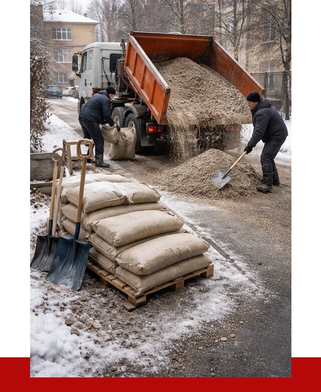 Противогололедные материалы оптом в Мариинске от 4283 р. | ПРОНЕРУДМрн