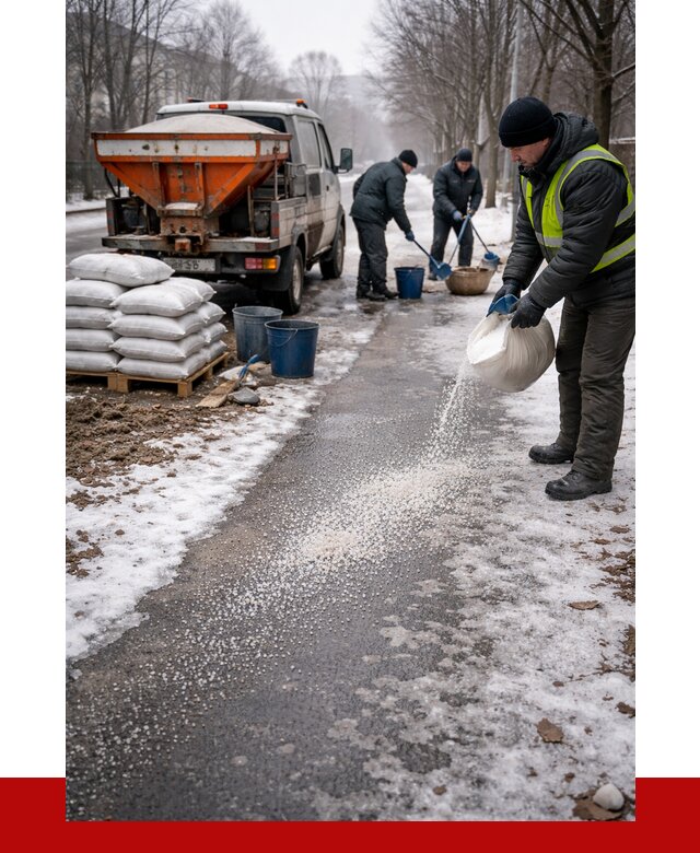 Реагент против гололеда в Мариинске с доставкой от 4589 р. | ПРОНЕРУДМрн