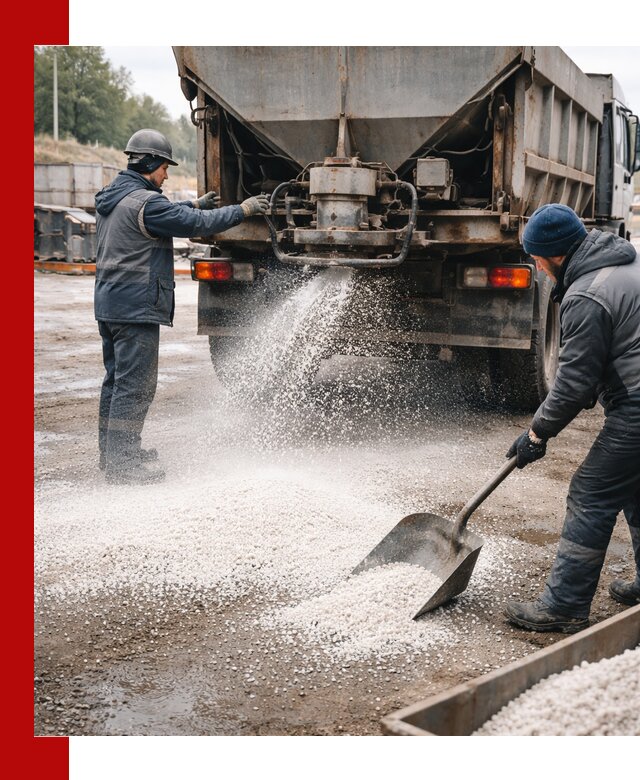 Доставка и продажа хлористого кальция в Мариинске