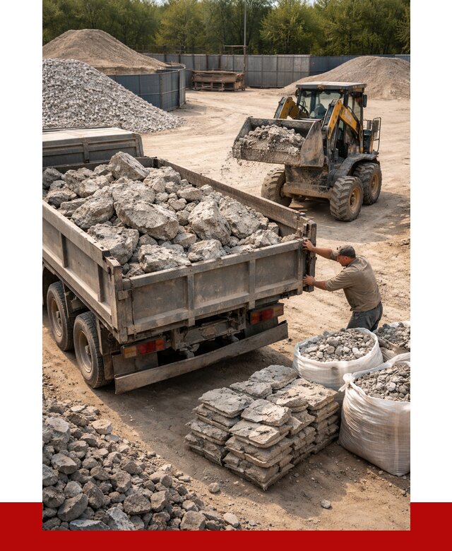 Купить бой бетона с доставкой в Мариинске от 4895 р. | ПРОНЕРУДМрн