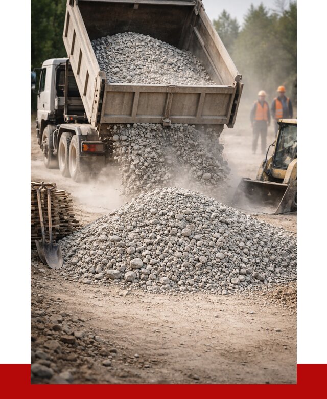 Купить дробленый бетон в Мариинске от 1734 р./куб | ПРОНЕРУДМрн
