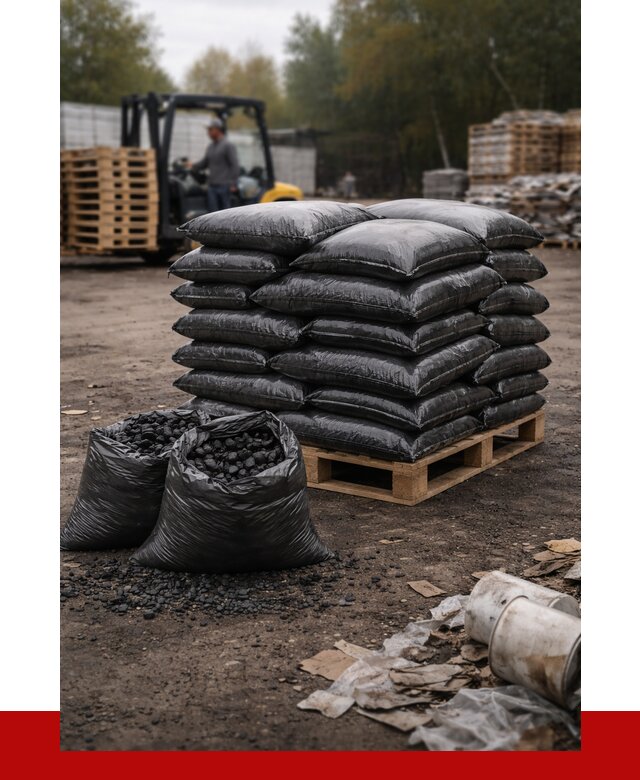 Купить уголь в мешках с доставкой в Мариинске от 7649 р. | ПРОНЕРУДМрн