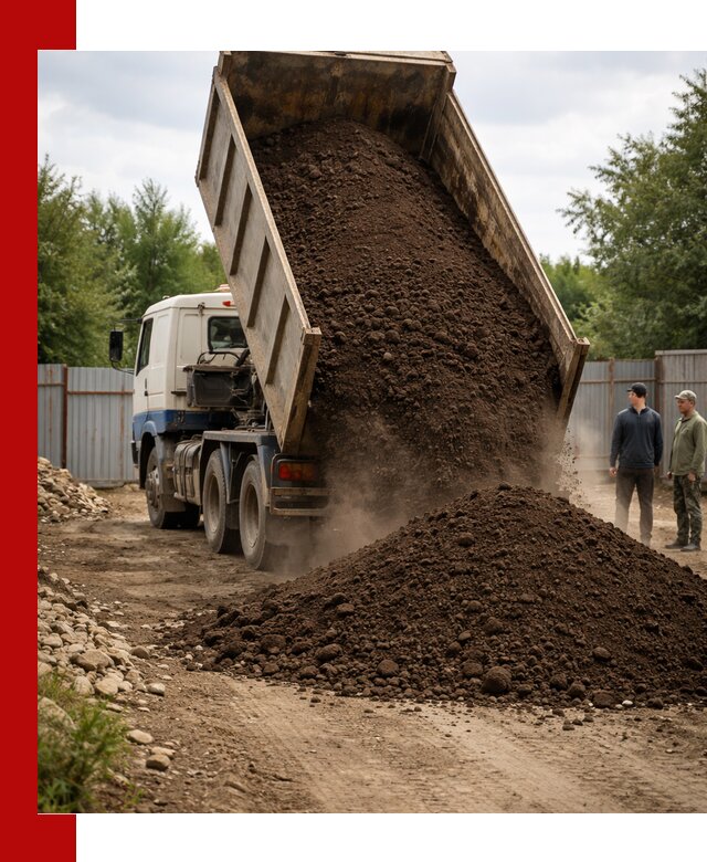 Доставка самосвалом 10 кубов в Мариинске быстро и надёжно