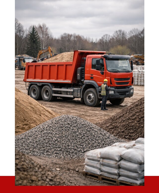 Доставка самосвалом 25 кубов в Мариинске от 7649 р. | ПРОНЕРУДМрн