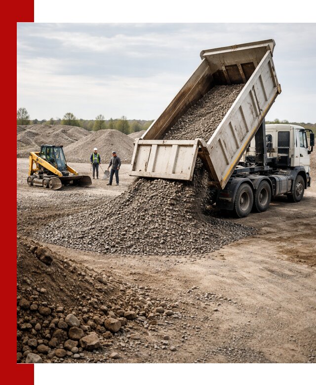 Доставка самосвалом 25 м³ в Мариинске быстро и надежно