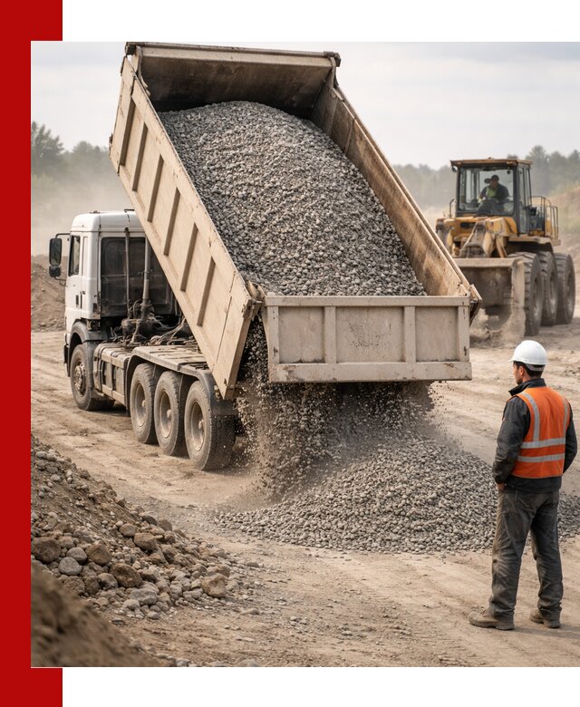 Доставка самосвалом 40 кубов цемента и сыпучих в Мариинске